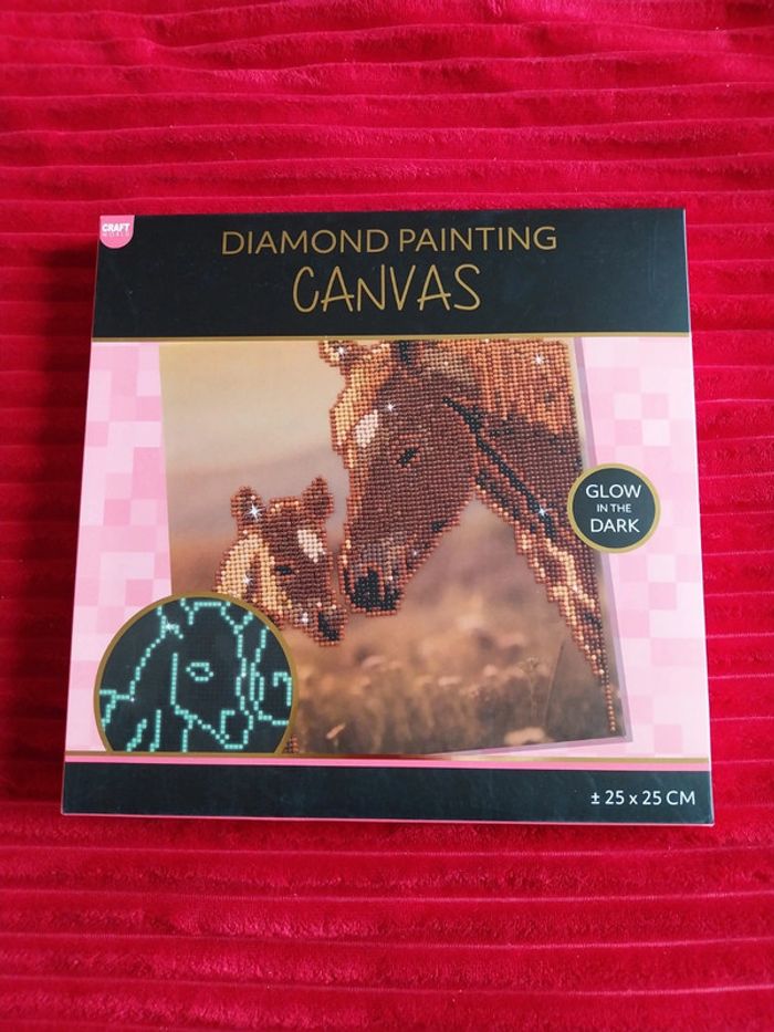 Diamond painting chevaux