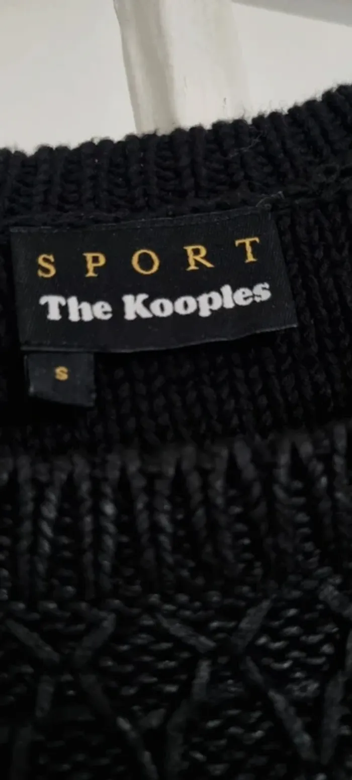 Pull noir the kooples sport 38 - photo numéro 2