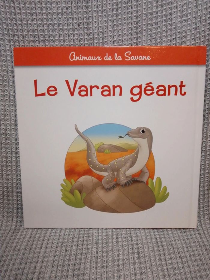 Le Varan géant - série "Animaux de la Savane" N.21 / Ed. Altaya - photo numéro 2