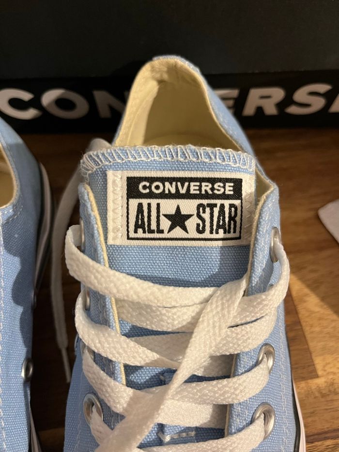 Converse bleu clair T37 - photo numéro 8