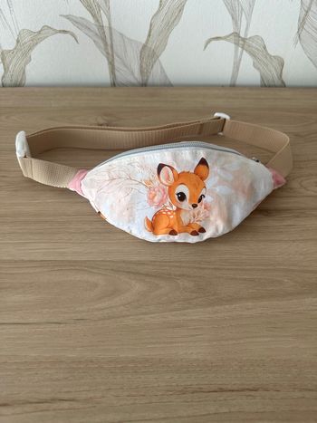 Sac banane faon rose