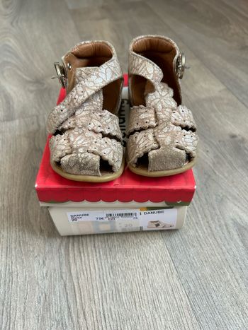 Sandales dorées Bellamy
