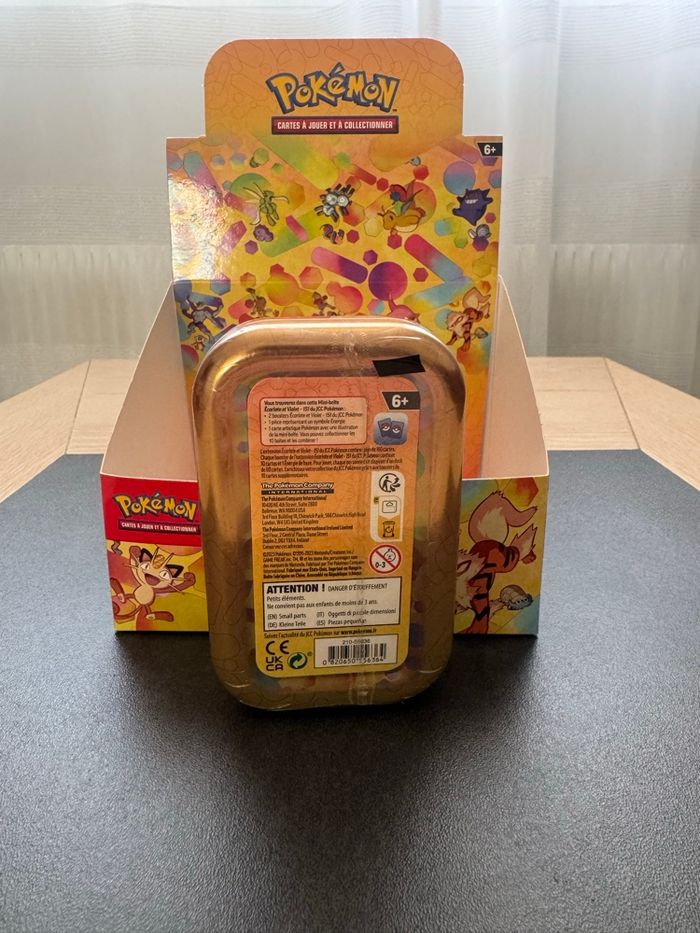 Pokémon Mini Tin Éctoplasma 151 Écarlate et Violet EV3.5 Neuf Français - photo numéro 2