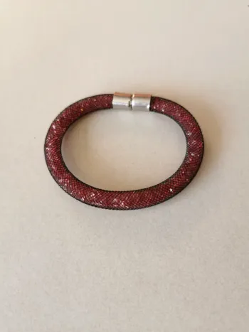 Bracelet cristaux rose