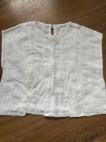 Jolie blouse Éden et Victor 2 ans fille