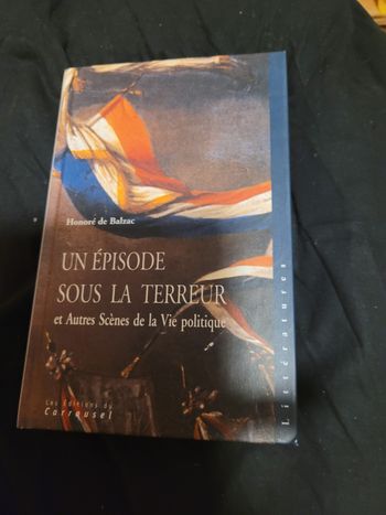 Un épisode sous la terreur Balzac
