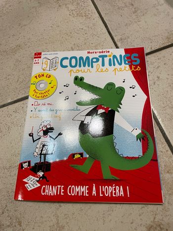 Livre et CD Comptines pour les petits