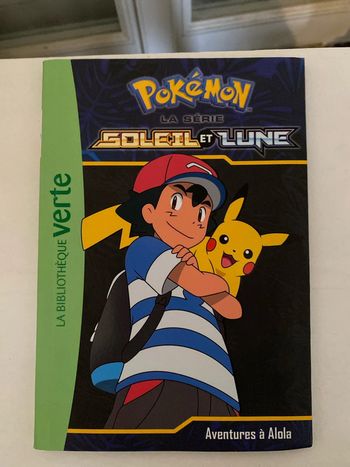 Livre pokemon soleil et lune n 1