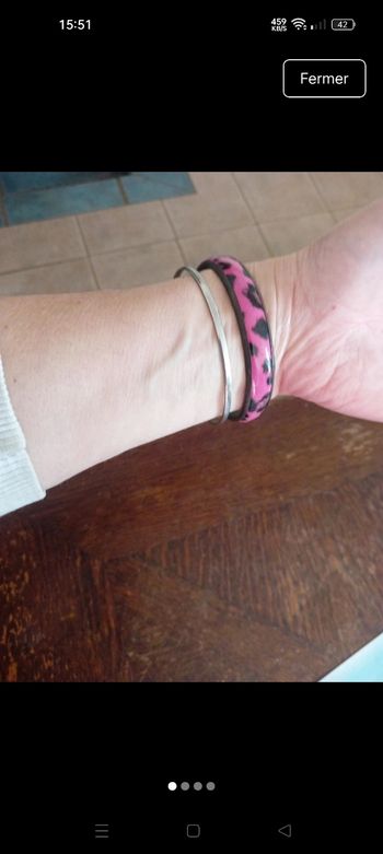 Deux bracelets 