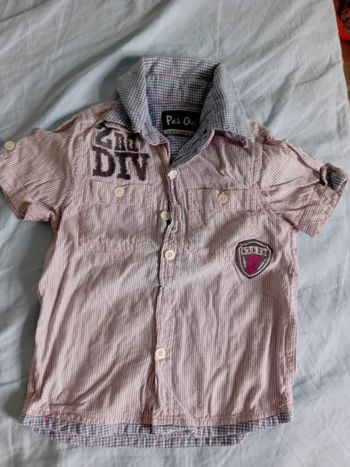 Chemise manche courte 3 ans 
