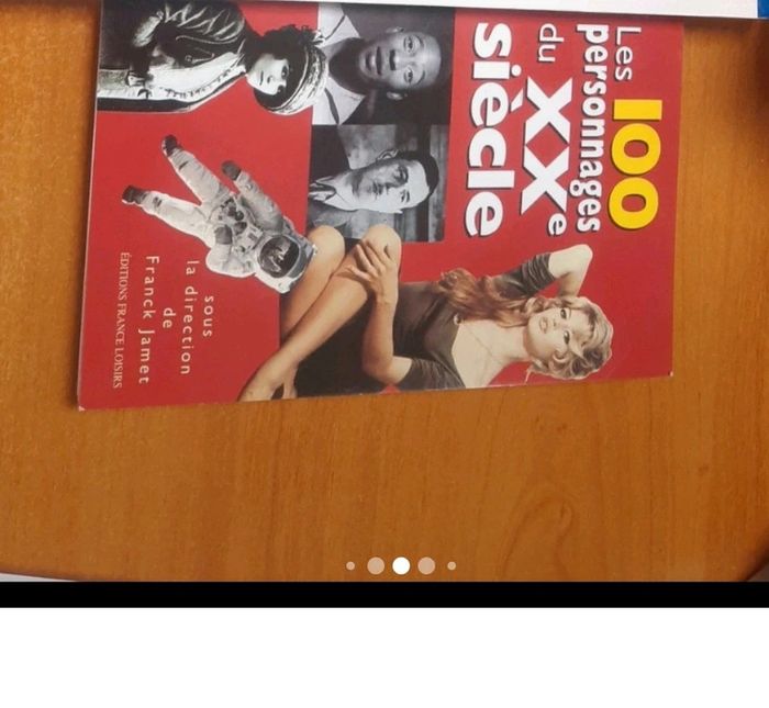 Livre Les 100 personnages de xx siècles