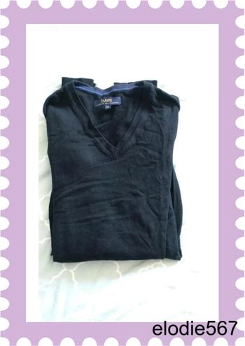 Pull noir Jules