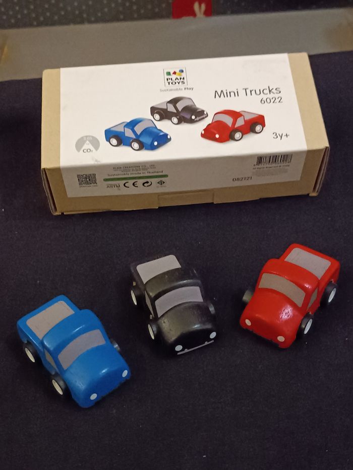 Voitures bois Plan Toys - photo numéro 2