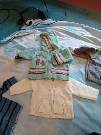 Veste laine 6 mois