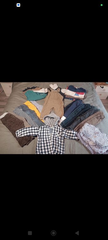 Lot vêtements garçon T24 mois en très bon état