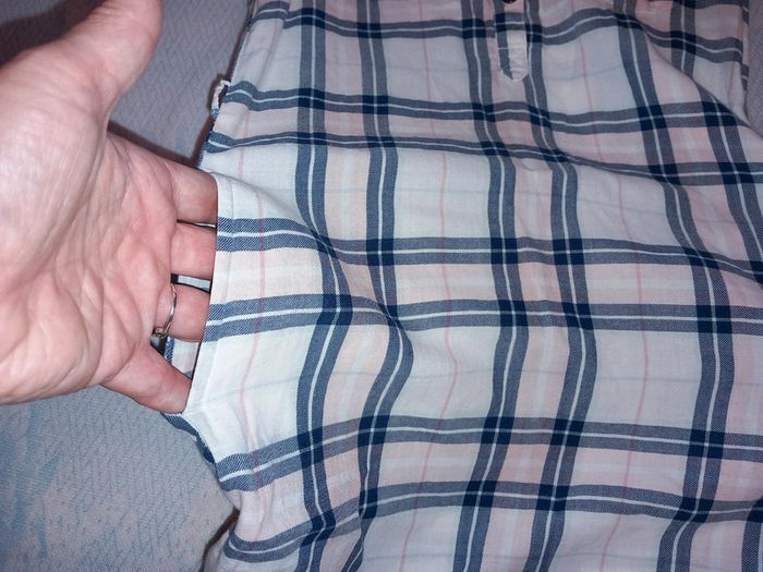 Jolie chemise tunique à carreaux 7-8ans - photo numéro 3