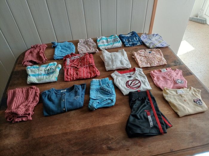 Lot fille 18 mois – Printemps/Été