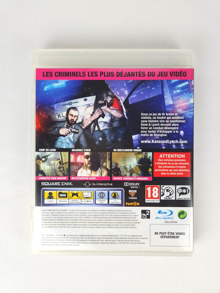 Jeu PS3 Kane & Lynch 2: Dog Days Édition Limitée PEGI 18 - photo numéro 3