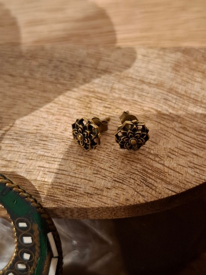 Lot 4 bijoux laiton - photo numéro 5