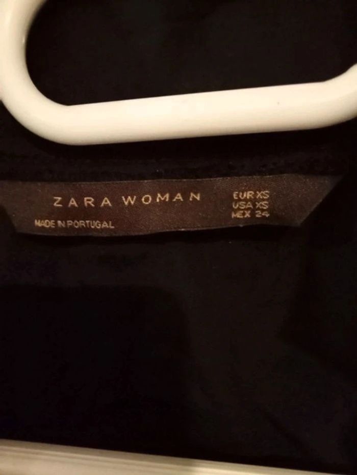 Chemise zara noir excellent état - photo numéro 5