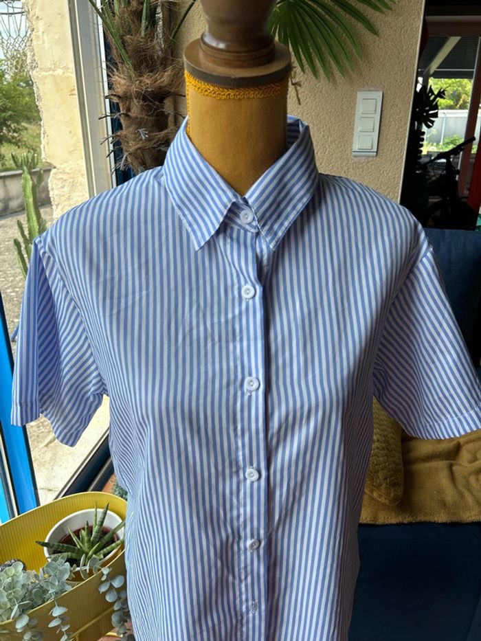 Chemise été à rayures - photo numéro 2