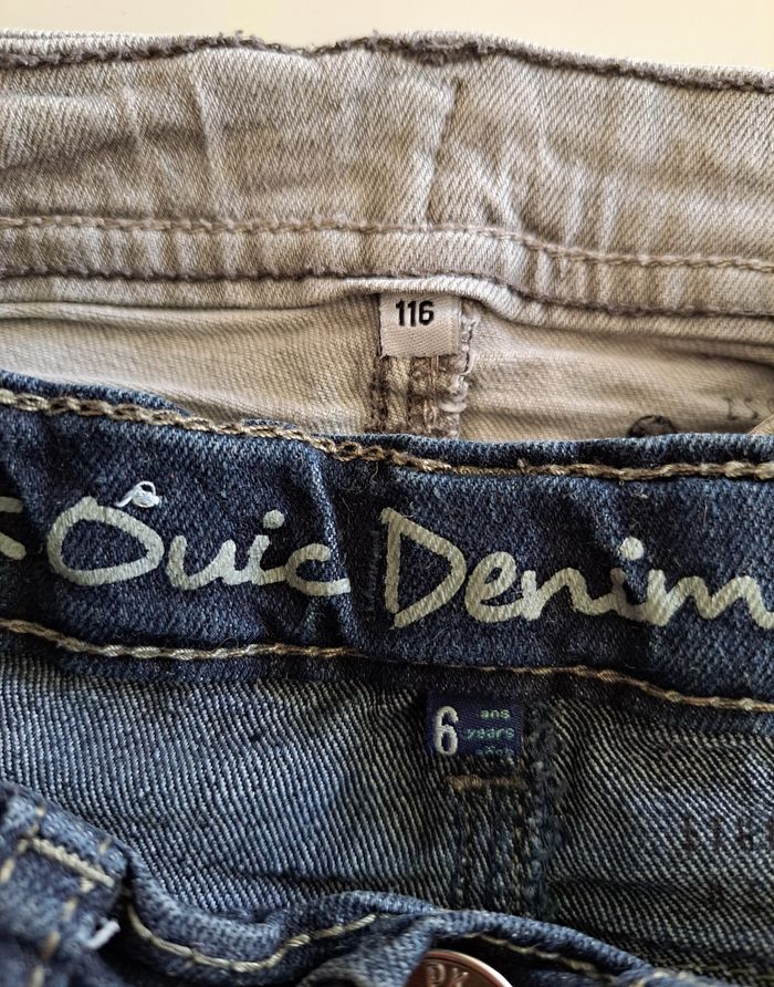 Lot de 2 jeans garçon 6 ans ABE tachés-troués - photo numéro 9