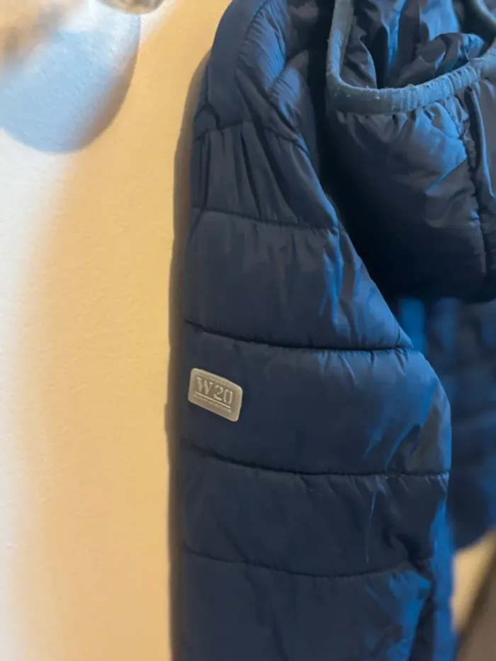 Blouson doudoune légère bleu marine – 6/7 ans (Tex) 💙 - photo numéro 3