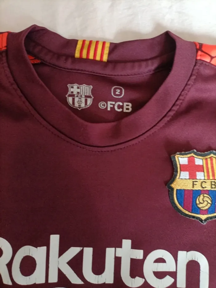 Maillot de foot FCB Messi 2 ans - photo numéro 2