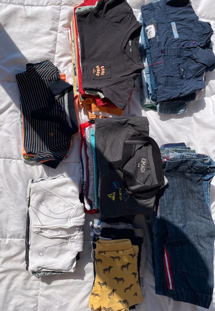 Lot vêtements garçon
