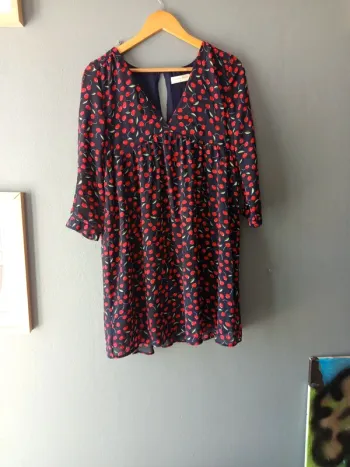 robe bleu marine