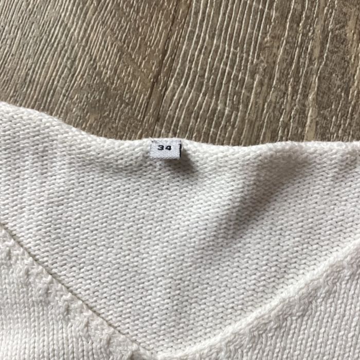 Pull blanc taille 34 - photo numéro 2