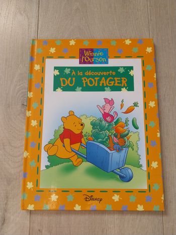 Livre "Winnie l'ourson, à la découverte du potager "