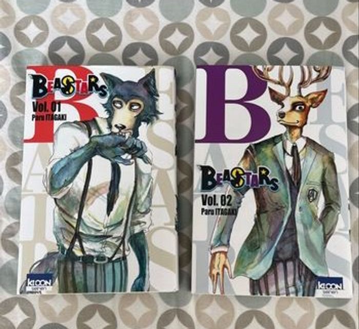 Mangas Beastars tome 1 et 2