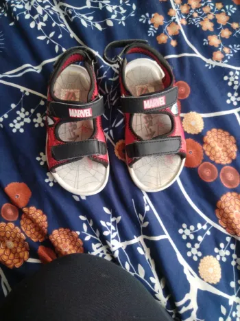 Sandales spiderman
