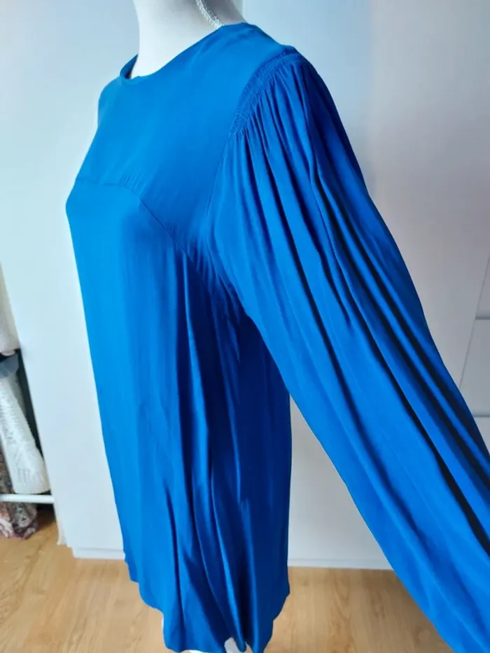 Robe droite Mango manches longues - photo numéro 5