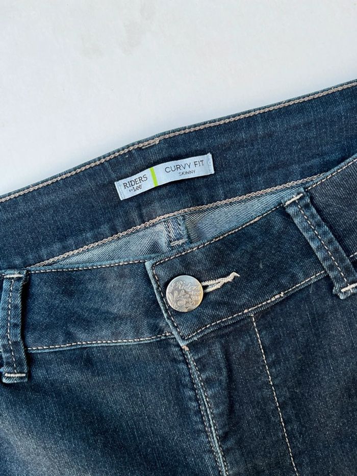 Jeans skinny bleu foncé - photo numéro 6