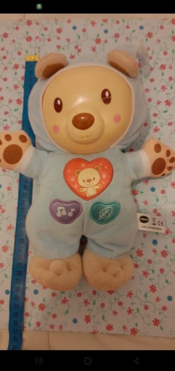 Ourson 🐻 🧸 musical et lumineux Vtech