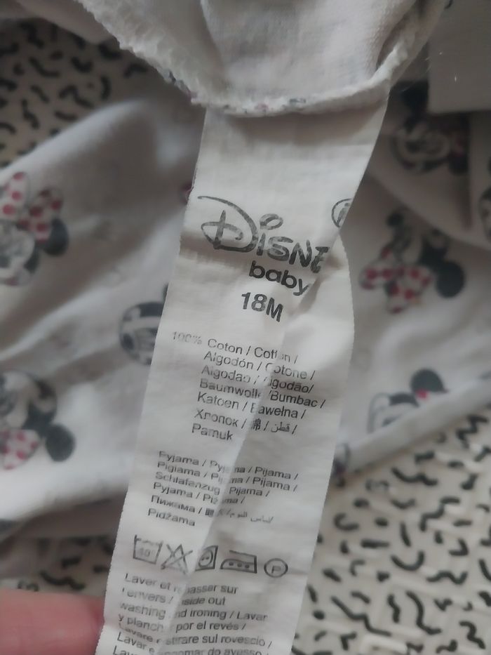 Pyjama Minnie Mouse 18 mois - photo numéro 7