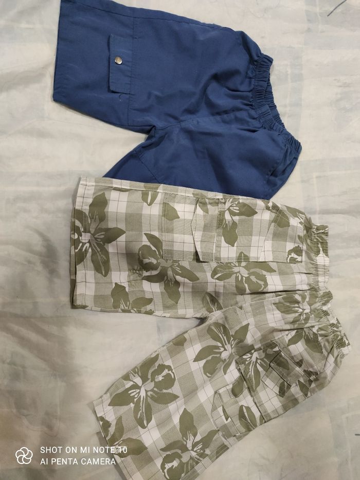 2 short garçon taille 8 ans
