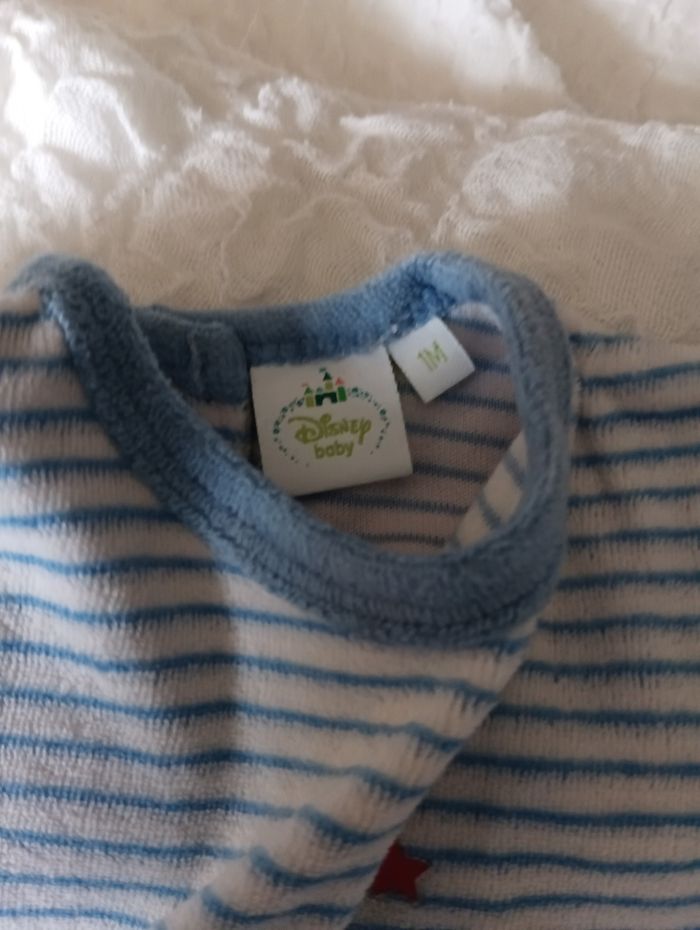 Pyjama bébé velours d'éponge - photo numéro 2