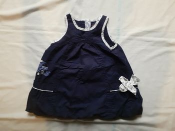 Robe marine bouffante