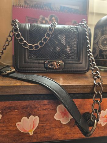 Petit sac double chaînette 