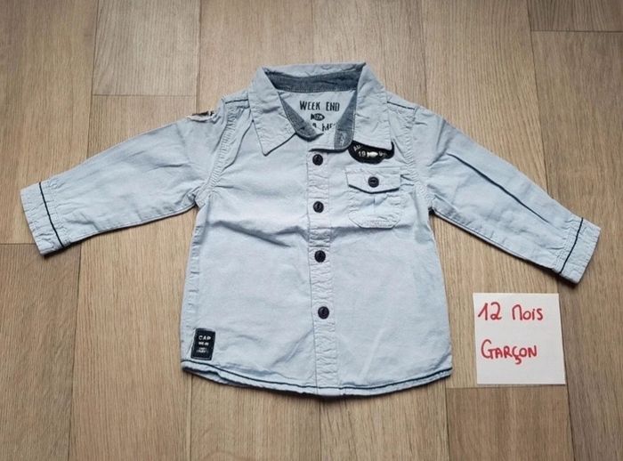 Chemise 12 mois Week end à la mer