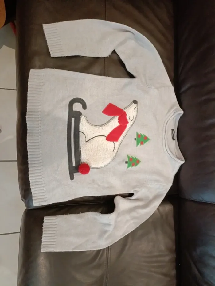 Pull ours 14 ans in extenso