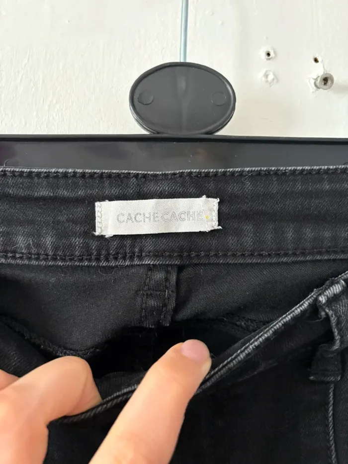Skinny cache-cache noir - photo numéro 4