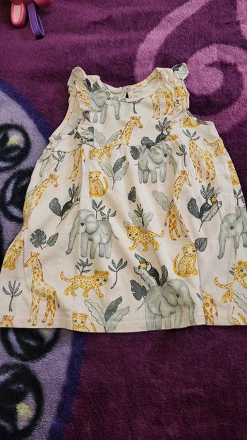 Robe légère 9-12 mois H&M