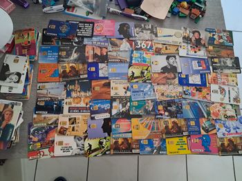Lot de 160 cartes téléphoniques