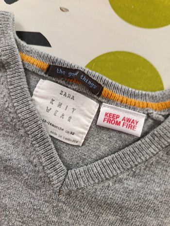 Pull Zara 18/24 mois