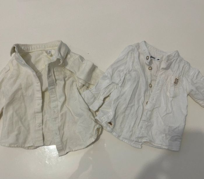 Chemises 6mois