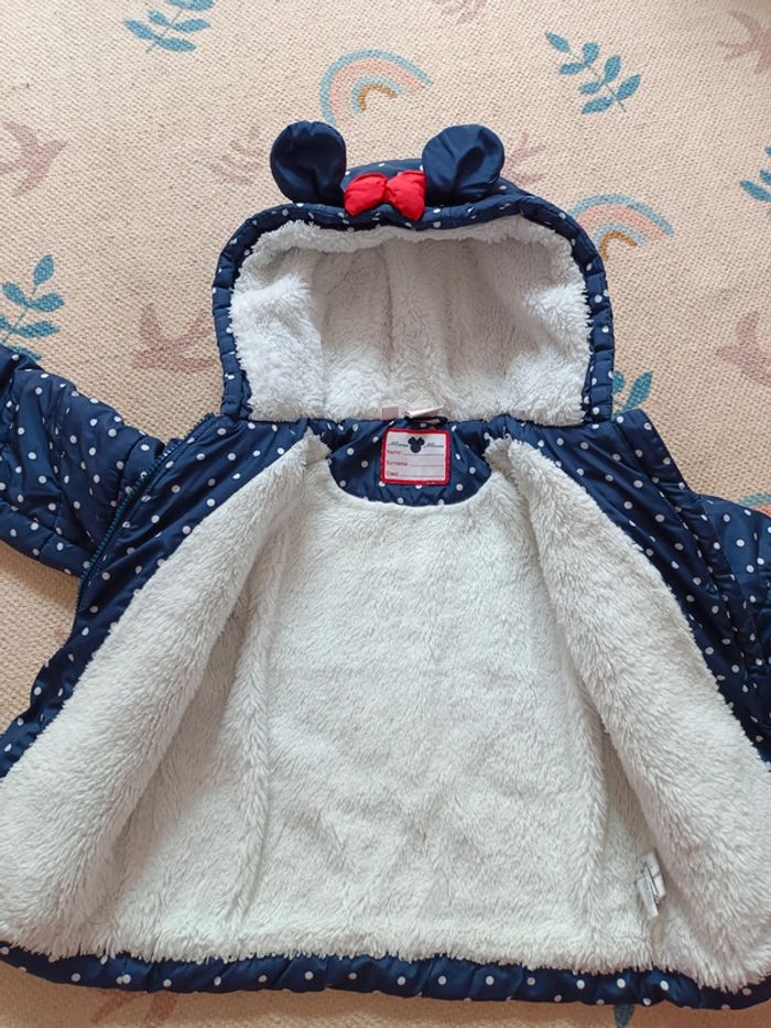 Manteau minnie 5 ans orchestra bien lire - photo numéro 2